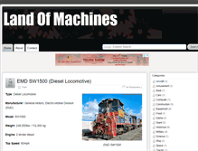 Tablet Screenshot of landofmachines.com